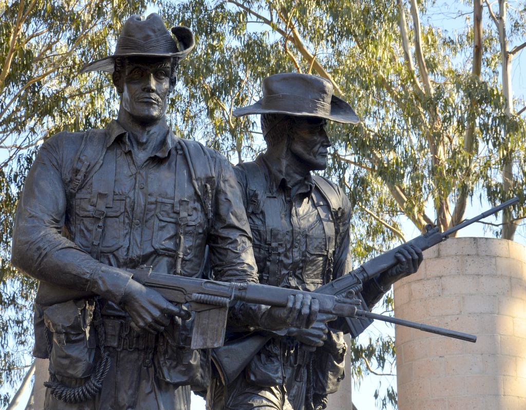 ANZAC Parade Canberra, Australia.