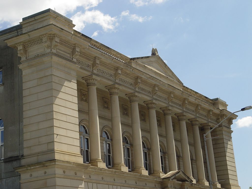 The streets of Brisbane, Queensland, Australia.
