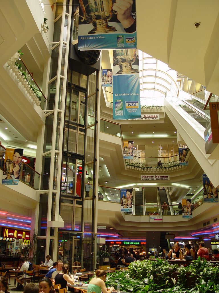 The streets of Brisbane, Queensland, Australia.