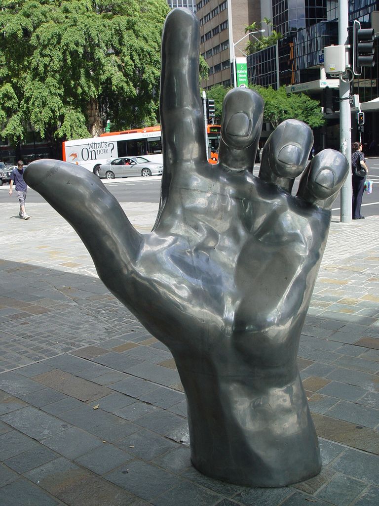 The streets of Brisbane, Queensland, Australia.