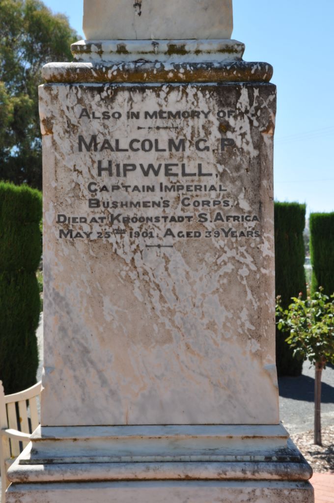 Lyndoch War Memorials, Barossa Valley, South Australia.