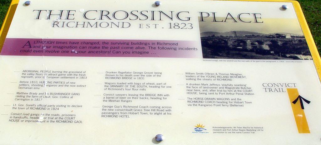 Richmond bridge, Tasmania