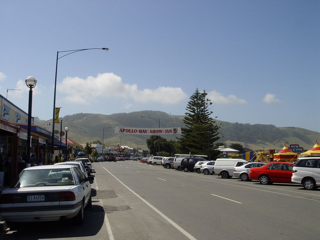 Apollo Bay, along the Great Ocean Road, part of Victoria's shipwreck coast.