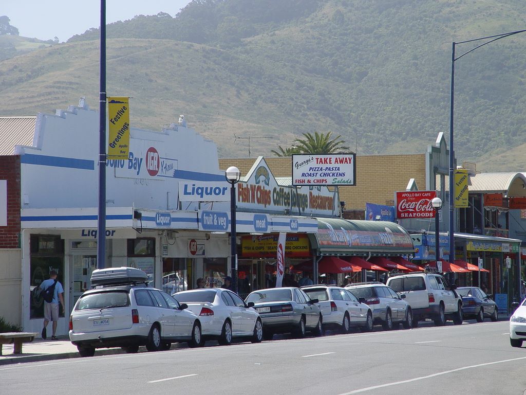 Apollo Bay, along the Great Ocean Road, part of Victoria's shipwreck coast.