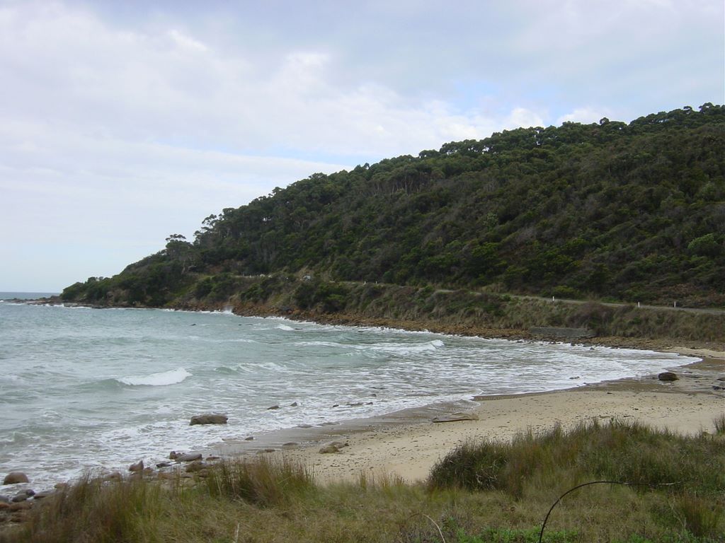 Apollo Bay, along the Great Ocean Road, part of Victoria's shipwreck coast.