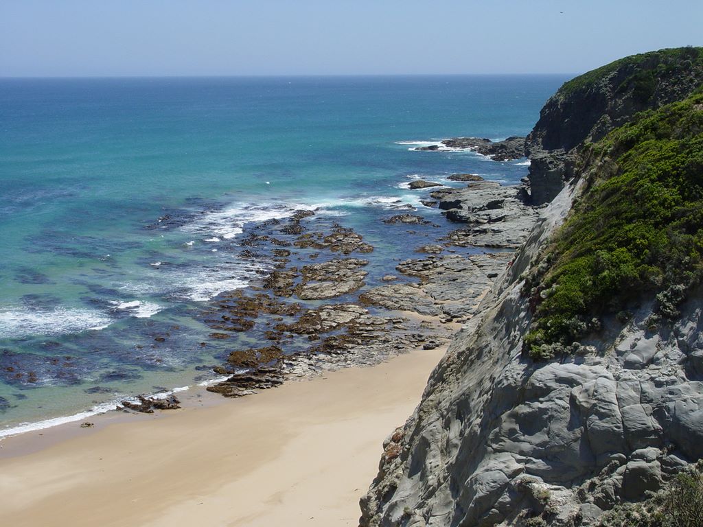 Castle Cove, along the Great Ocean Road, part of Victoria's shipwreck coast.