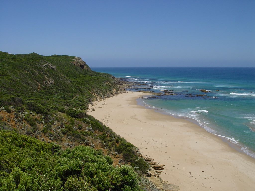 Castle Cove, along the Great Ocean Road, part of Victoria's shipwreck coast.