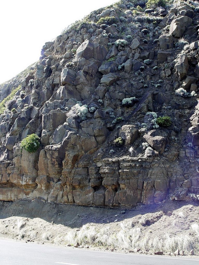 The Great Ocean Road, part of Victoria's shipwreck coast.