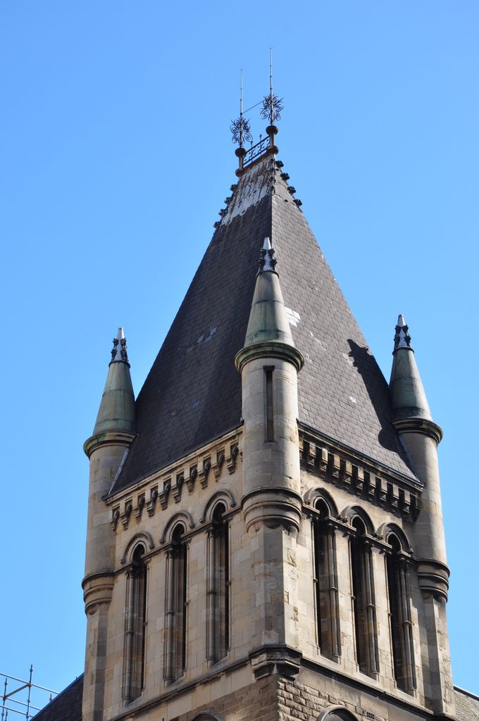 The Former Working Men's College, now part of the Royal Melbourne Institute of Technology, Melbourne, Victoria, Australia