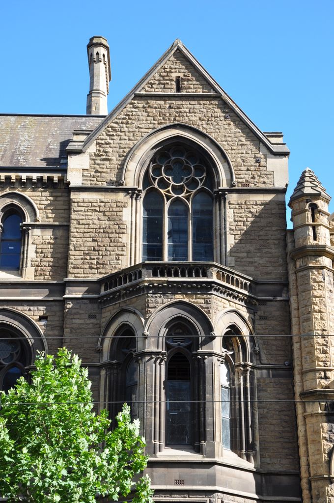 The Former Working Men's College, now part of the Royal Melbourne Institute of Technology, Melbourne, Victoria, Australia