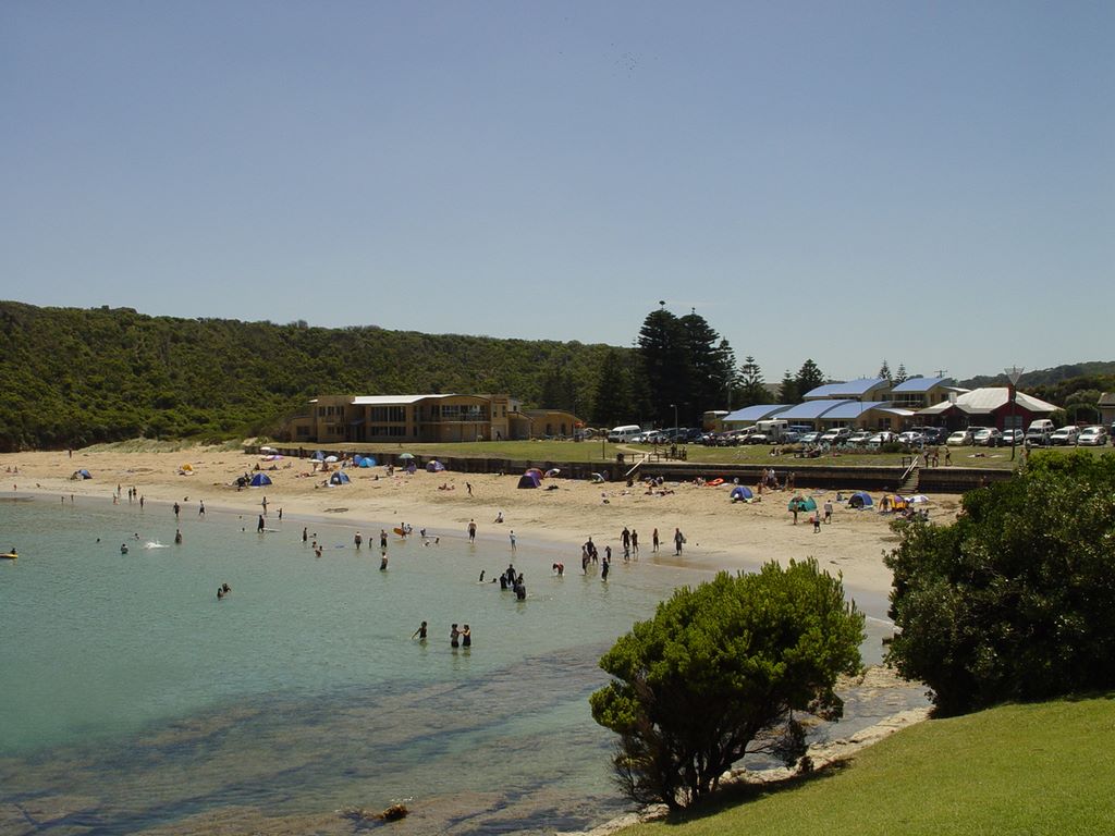 Port Campbell, along the Great Ocean Road, part of Victoria's shipwreck coast.