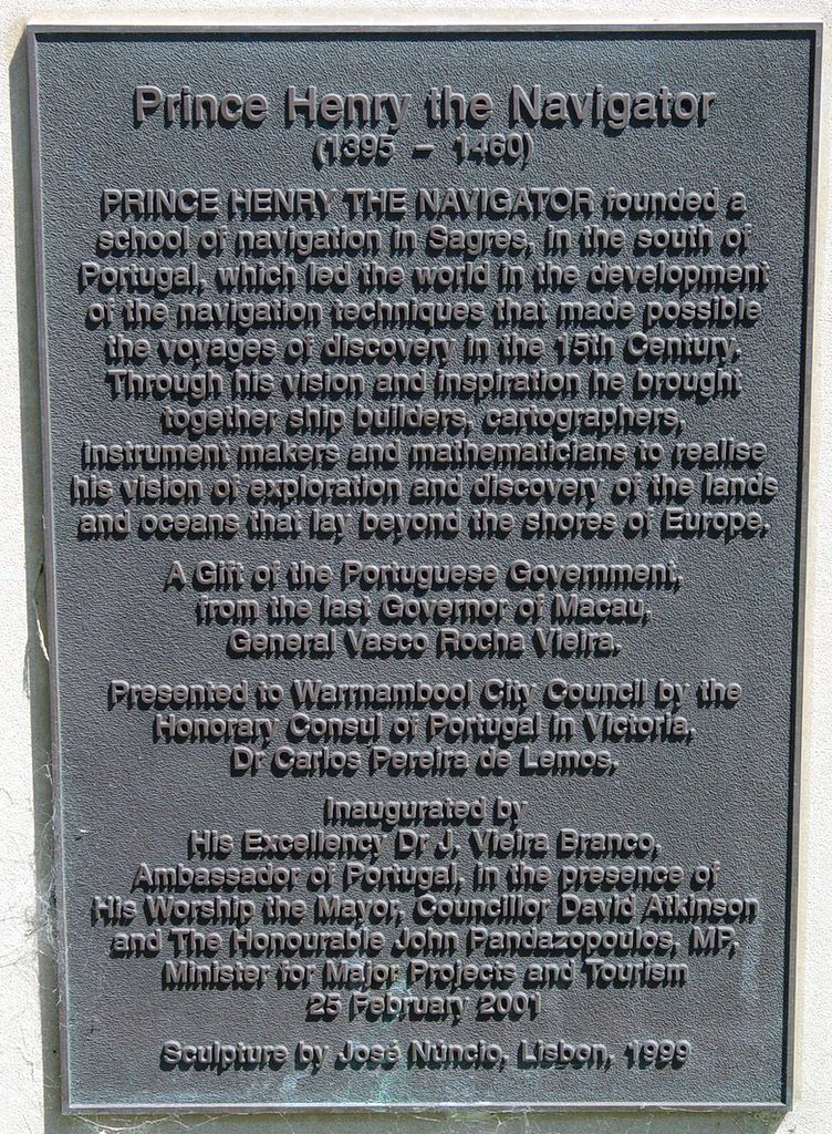 Portuguese Navigators, Canon Hill, Warrnambool