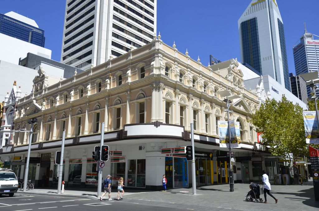 Perth CBD, Western Australia.