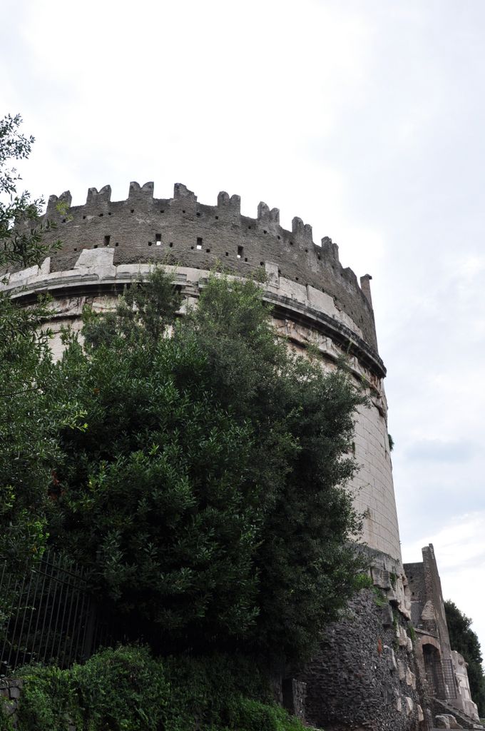 The Tomb of Caecilia Metella, Rome, Italy.