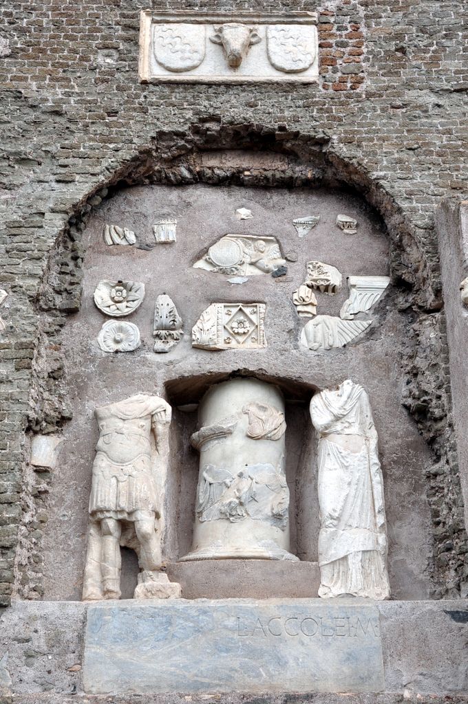 The Tomb of Caecilia Metella, Rome, Italy.