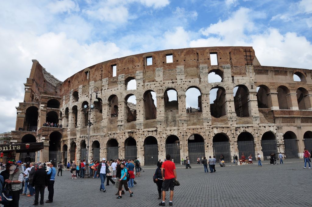 The Colosseum, Rome, Italy.