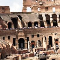 The Colosseum, Rome, Italy.