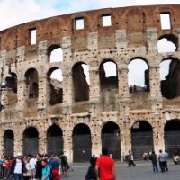 The Colosseum, Rome, Italy.