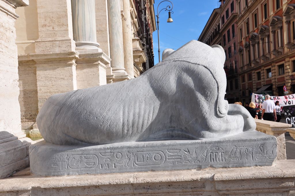 Fountain of Moses, Rome, Italy.&nbsp;