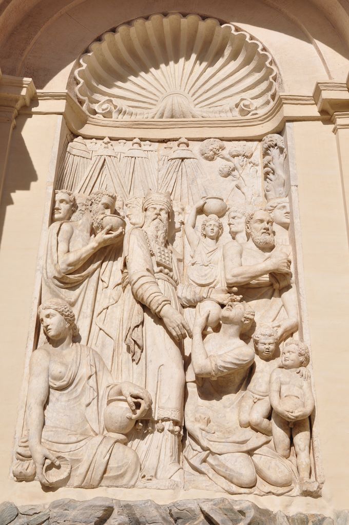 Fountain of Moses, Rome, Italy.&nbsp;