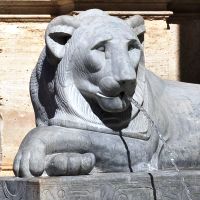 Fountain of Moses, Rome, Italy.&nbsp;