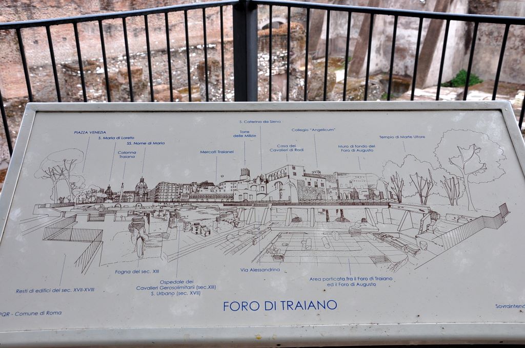 Museo dei Fori Imperiali&nbsp;- Museum of Imperial Forums, Rome, Italy.