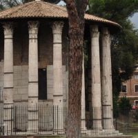 Temple of Hercules, Rome, Italy.