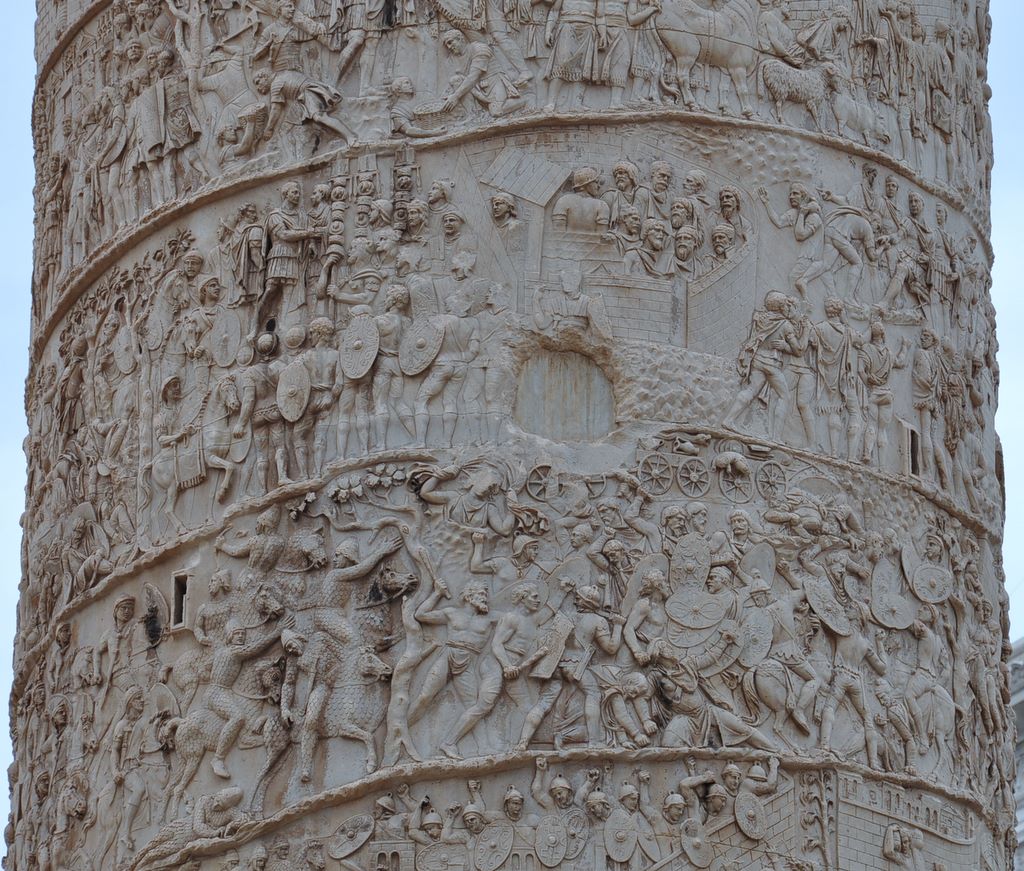 Trajan's Column, Rome, Italy.
