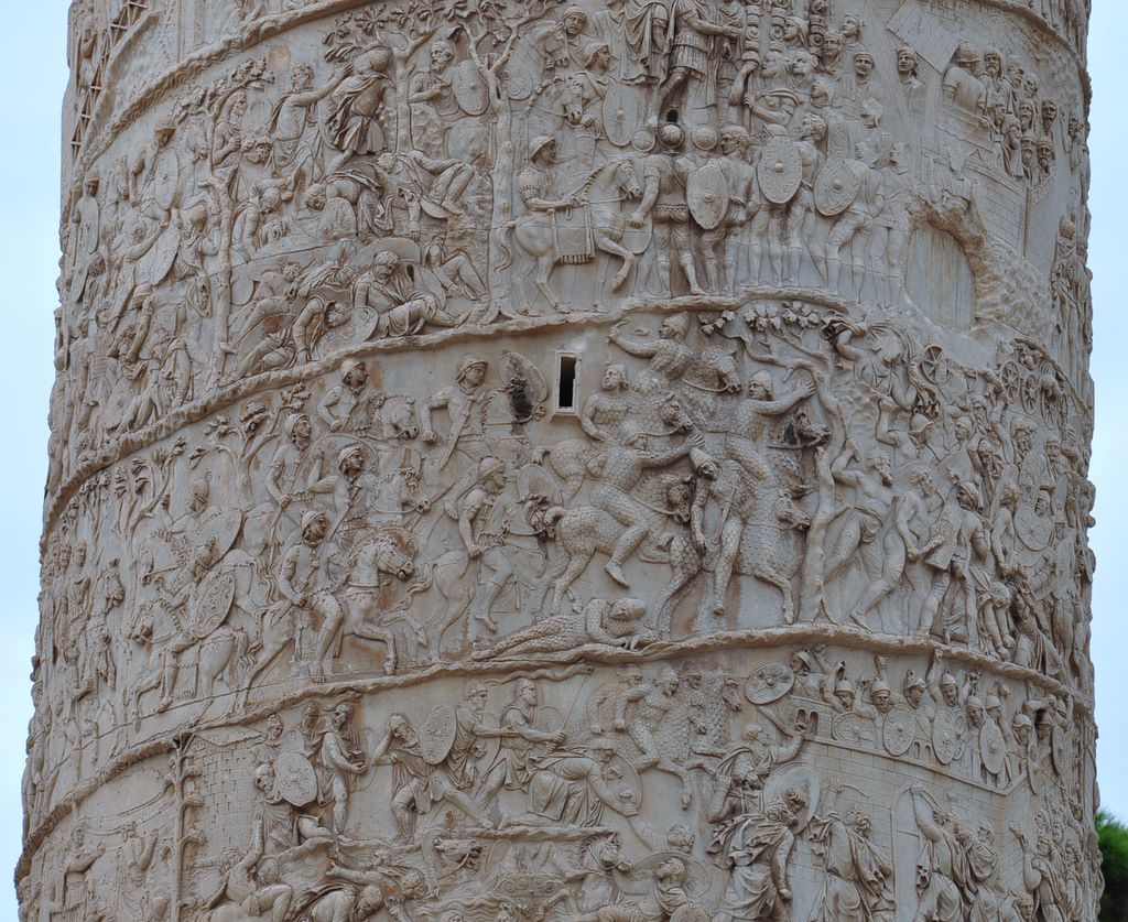 Trajan's Column, Rome, Italy.