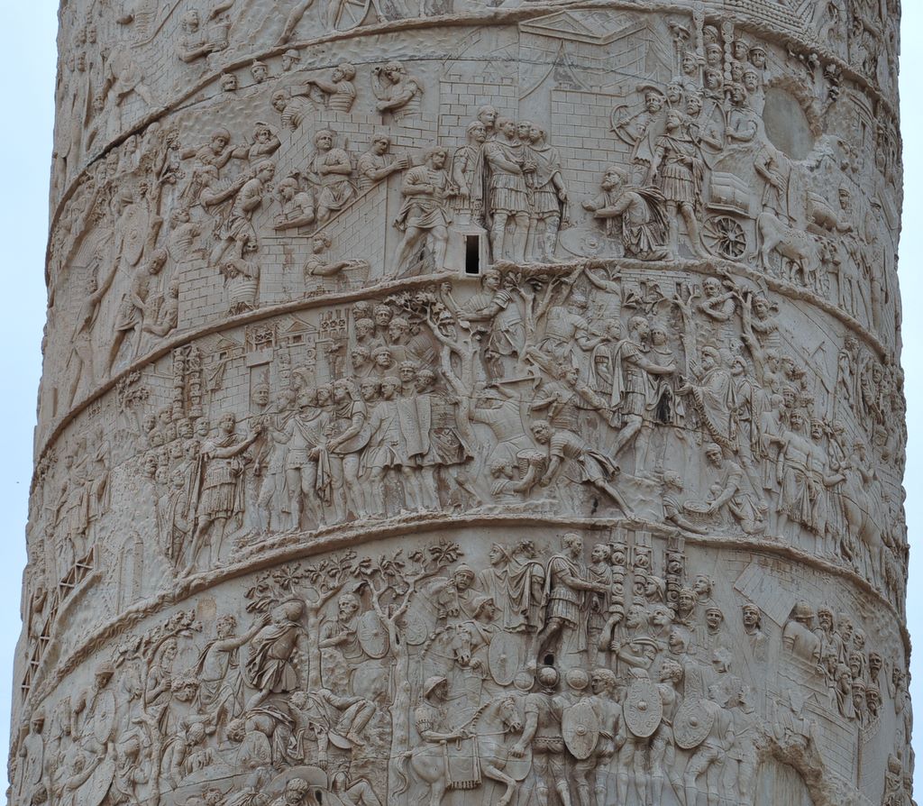 Trajan's Column, Rome, Italy.