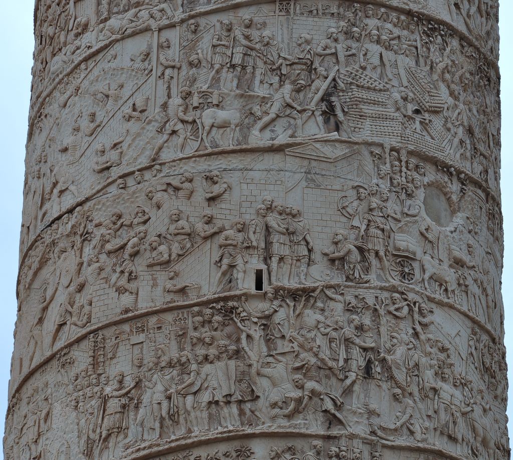 Trajan's Column, Rome, Italy.