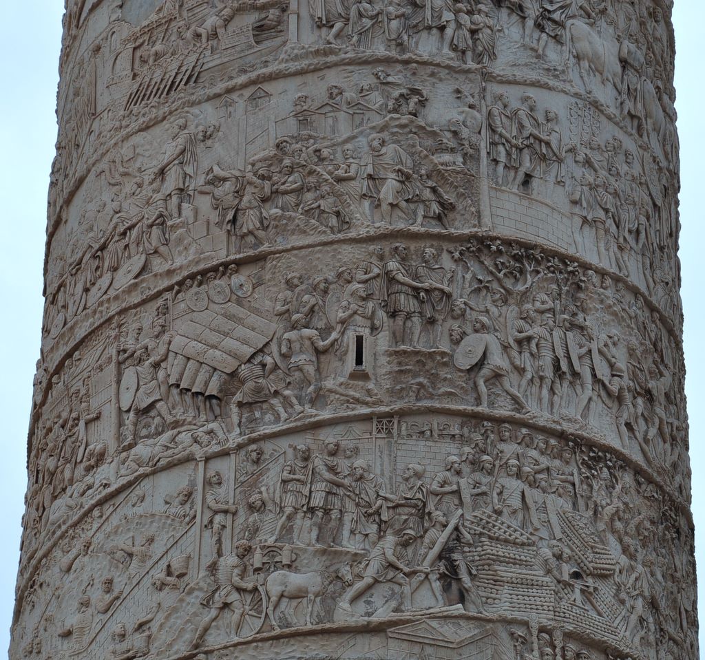 Trajan's Column, Rome, Italy.