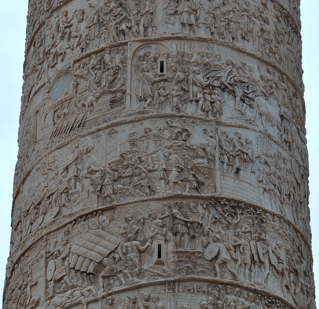Trajan's Column, Rome, Italy.