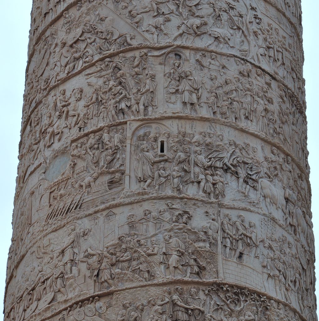 Trajan's Column, Rome, Italy.