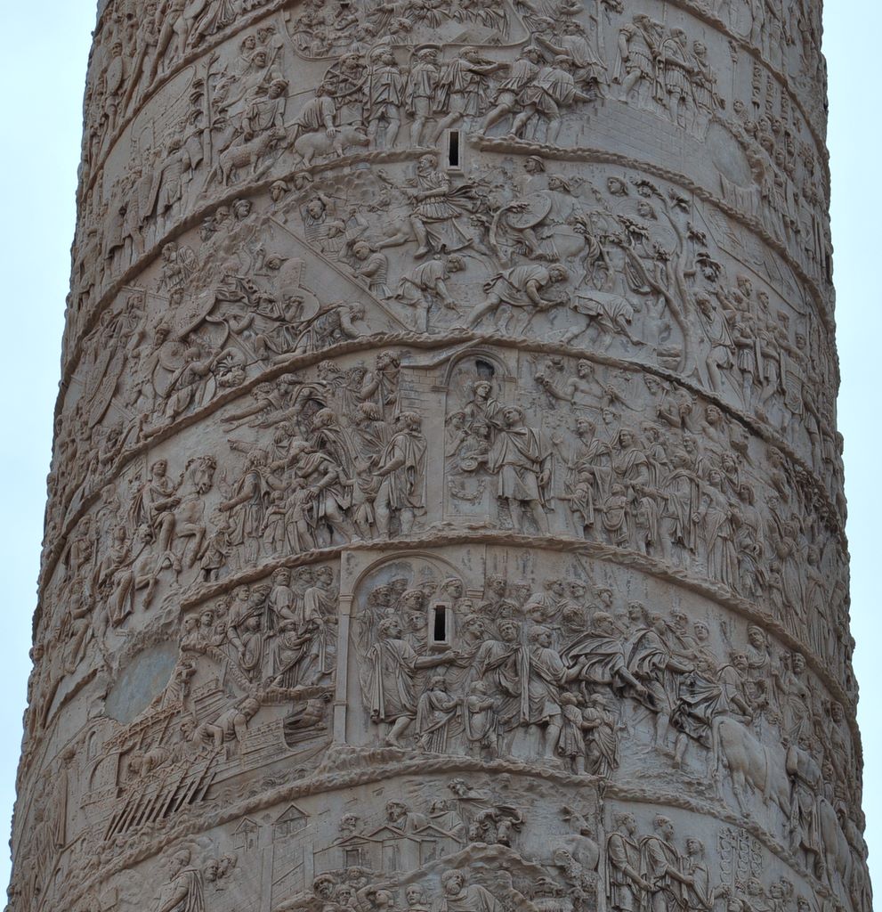 Trajan's Column, Rome, Italy.