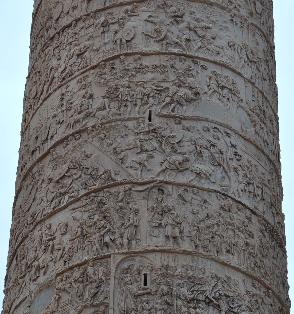 Trajan's Column, Rome, Italy.