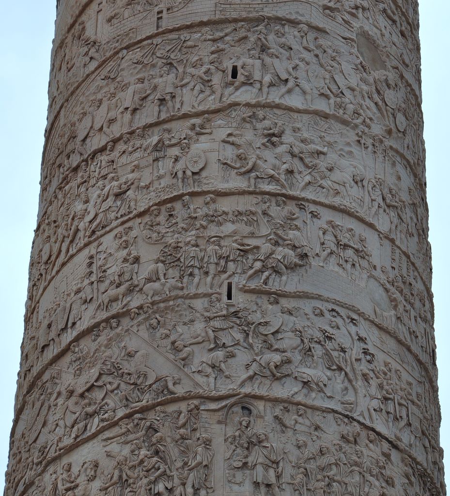 Trajan's Column, Rome, Italy.