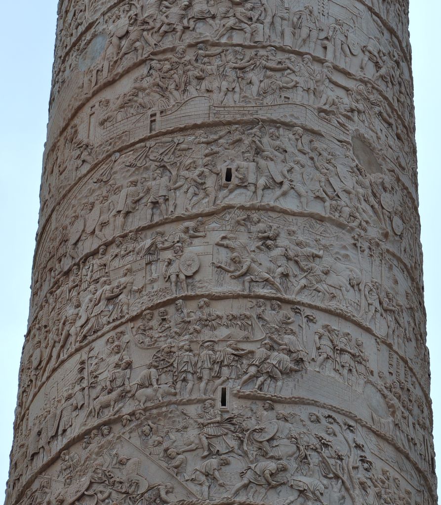 Trajan's Column, Rome, Italy.