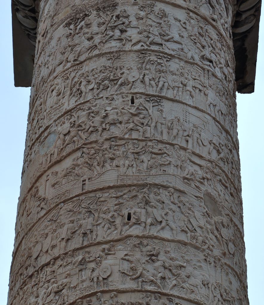 Trajan's Column, Rome, Italy.