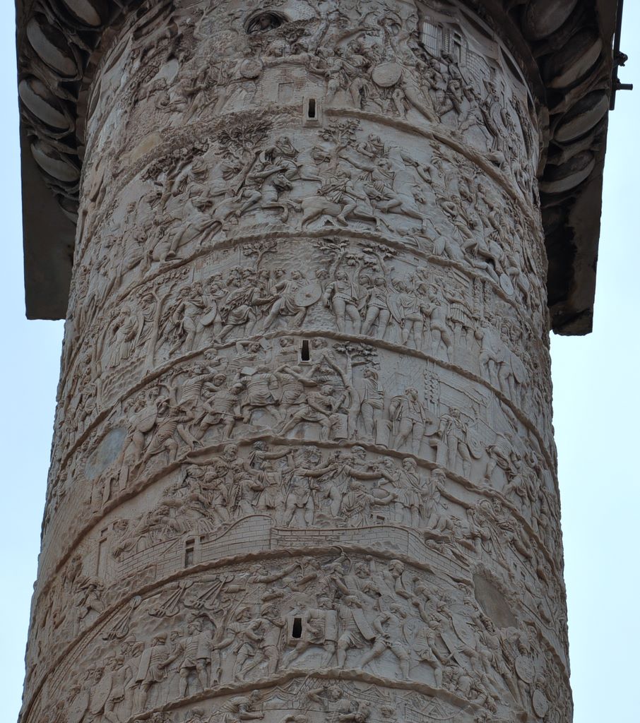 Trajan's Column, Rome, Italy.
