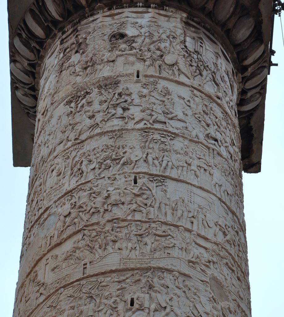 Trajan's Column, Rome, Italy.