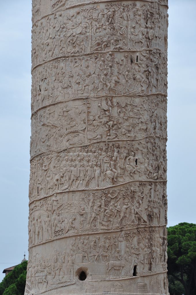 Trajan's Column, Rome, Italy.