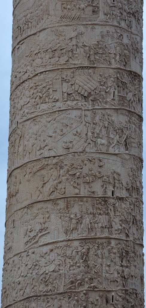 Trajan's Column, Rome, Italy.