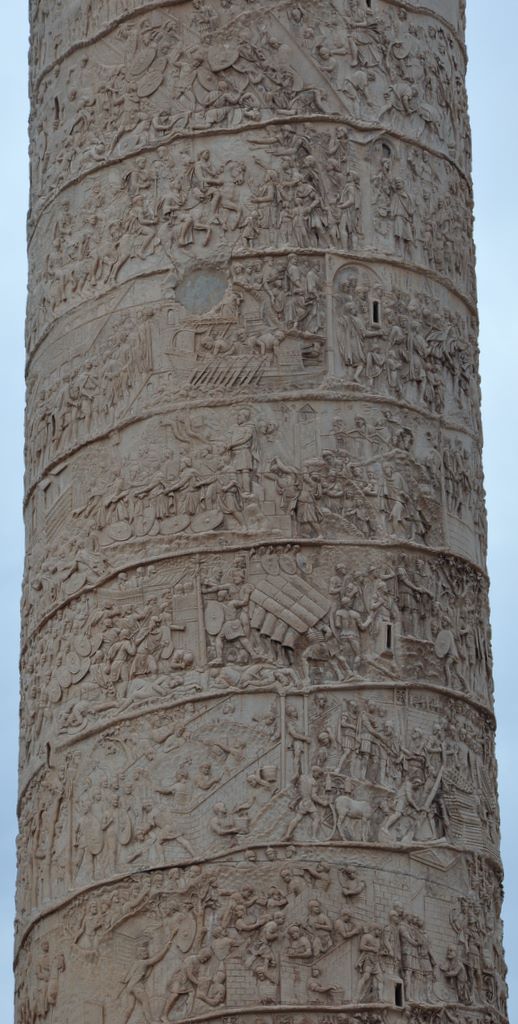 Trajan's Column, Rome, Italy.