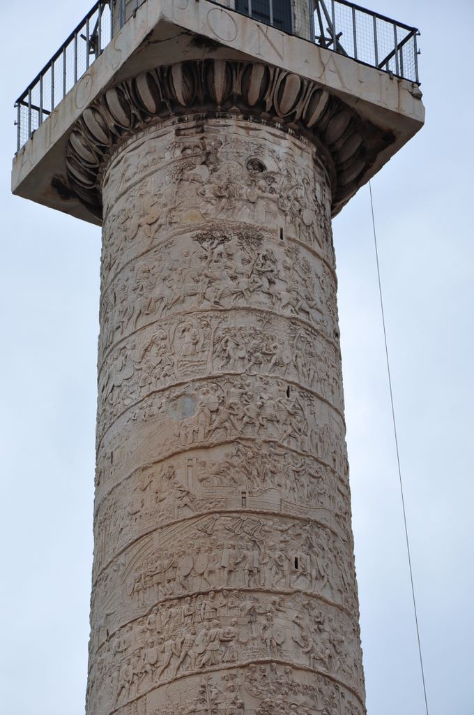 Trajan's Column, Rome, Italy.