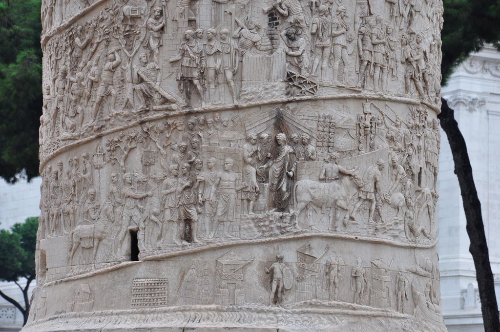 Trajan's Column, Rome, Italy.