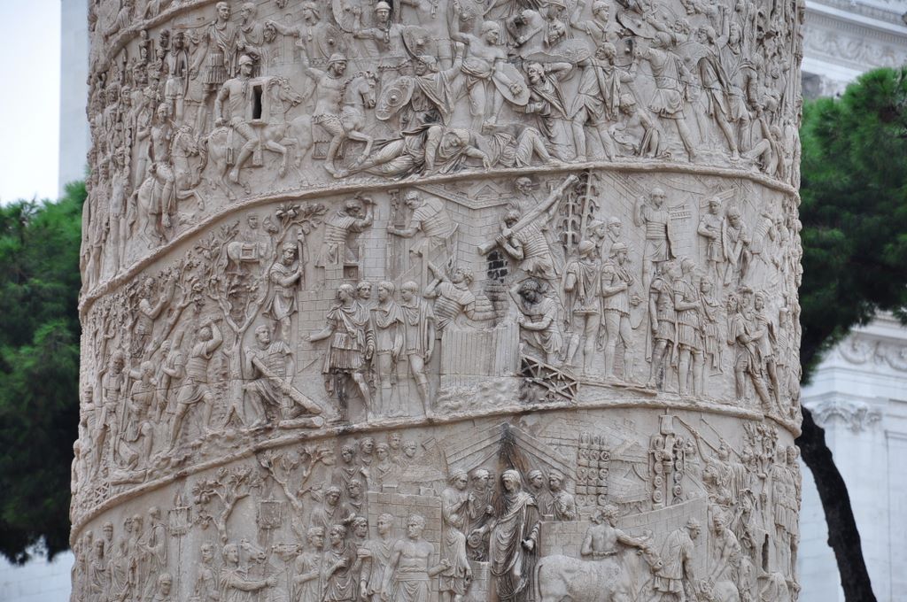 Trajan's Column, Rome, Italy.