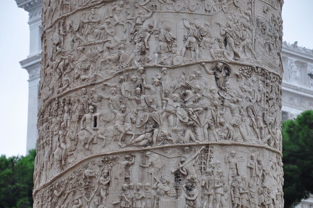 Trajan's Column, Rome, Italy.