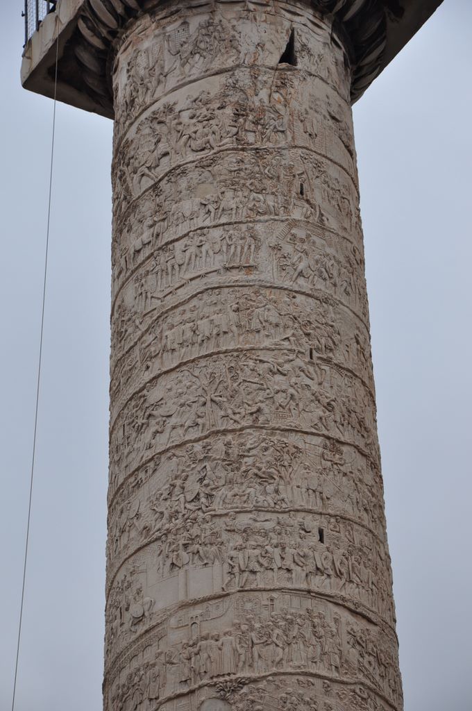 Trajan's Column, Rome, Italy.
