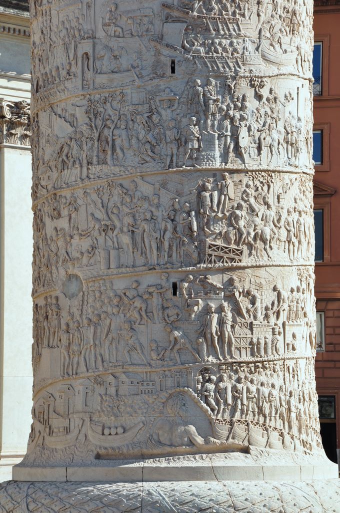 Trajan's Column, Rome, Italy.